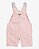 Jardineira Jeans Menina OshKosh Rosa Coração Alça Floral - Imagem 2