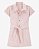 Vestido Infantil Menina OshKosh Jeans Rosa Manga Curta - Imagem 1