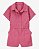 Macaquinho Infantil Menina OshKosh Sarja Salmão com Botões - Imagem 1