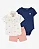 Conjunto Infantil Menino Carter’s 3 Peças Camisa Branca Barco + Body + Bermuda - Imagem 1