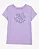 Camiseta Infantil Menina Carter’s Lilás Manga Curta Cosmic Cuties - Imagem 1