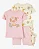 Pijama Infantil Menina Carter’s 4 Peças Rosa Fazenda Galinha - Imagem 1