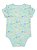 Body Infantil Menina Garanimals Verde com Flores Importado - Imagem 1