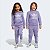 Conjunto Infantil Menina Adidas Moletom Lilás 2 Peças com Gorro - Imagem 2