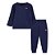 Conjunto Infantil Levi’s 2 Peças Canelado Azul Marinho Importado - Imagem 1