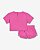 Conjunto Infantil Menina Nike 2 Peças Pink Shorts Atoalhado - Imagem 2