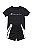 Conjunto Infantil Menino Champion 2 Peças Camiseta e Bermuda Preta - Imagem 1