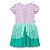 Disney - Fantasia Ariel - Vestido Verde Com Lilás Tule - Imagem 1