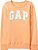Moletinho Gap Laranja Com Logo Super Confortável - Imagem 1