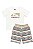 Conjunto 2 Peças Menino Quiksilver Camiseta e Bermuda Atoalhada - Imagem 1