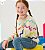 Blusa Infantil Menina Hatley Fio Bege com Listras - Importada - Imagem 1