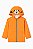 Jaqueta Infantil Cat e Jack Laranja Com Gorro Tigre - Impermeável - Imagem 1