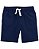 Bermuda Infantil Menino Carters Azul Marinho Cordão Branco - Imagem 1