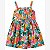 Vestido Infantil Menina Carters Alça Floral Verde - Imagem 1