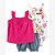 Conjunto Infantil Menina Carters 3 Peças Body Floral Bata Pink - Imagem 1