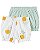 Kit com 2 Shorts Verde e Floral Amarelo - Menina Carters - Imagem 1