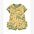Romper Infantil Menino Carters Amarelo Dinossauro - Imagem 1