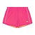 Shorts Infantil Menina Puma Pink com Logo Neon - Imagem 1