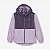 Jaqueta Infantil Menina Eddie Bauer Dupla Face Lilás e Listrada - Imagem 2