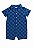 Romper Infantil Menino Carters Xadrez Azul Marinho Coqueiro - Imagem 1