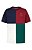 Camiseta Infantil Menino Tommy Hilfiger Bordô e Azul - Imagem 1
