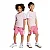 Conj Infantil Menina Adidas 2 Peças Camiseta Rosa Shorts Pink - Imagem 4