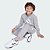 Conjunto Infantil Adidas Moletinho Cinza Logo Branca - Imagem 3