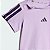Conj Infantil Menina Adidas 2 Peças Camiseta Lilás Shorts Roxo - Imagem 6
