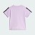 Conj Infantil Menina Adidas 2 Peças Camiseta Lilás Shorts Roxo - Imagem 3