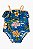 Maiô Carters Oshkosh Azul Floral - Praia - Proteção Solar - Imagem 1