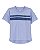 Camiseta Infantil Menino Carters Azul Listras - Imagem 1
