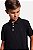 Camiseta Infantil Menino Reserva Gola Polo Preto Bordado Preto - Imagem 1