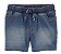 Bermuda Infantil Menino Carters Jeans Cordão Azul Listras - Imagem 1