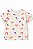 Camiseta Infantil Menina Pekkle Off White Borboletas - Imagem 1