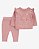 Conjunto Infantil Menina Carters 2 Peças Lã Rosa Coelho - Imagem 1