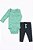 CONJUNTO INFANTIL MENINO CARTERS 2 PEÇAS BODY VERDE DINO - Imagem 1