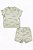 CONJUNTO MENINO CARTERS 2 PEÇAS CAMISETA E BERMUDA MOLETINHO VERDE JACARÉ - Imagem 1