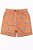 BERMUDA INFANTIL MENINO PEKKLE CARAMELO DINOSSAURO - Imagem 1
