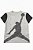 CAMISETA INFANTIL MENINO AIR JORDAN CINZA LOGO - Imagem 1