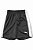 BERMUDA INFANTIL MENINO PUMA PRETA DRY FIT LATERAL BRANCA - Imagem 1