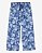 CALÇA WIDE LEG INFANTIL MENINA OSHKOSH AZUL FLORES - Imagem 1