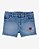 SHORTS INFANTIL MENINA OSHKOSH JEANS BORDADO FLOR - Imagem 1