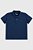 CAMISETA INFANTIL MENINO RESERVA GOLA POLO AZUL MARINHO BORDADO VERMELHO - Imagem 1