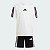 CONJ INFANTIL MENINO ADIDAS 2 PEÇAS CAMISETA BRANCA BERMUDA PRETA - Imagem 1