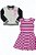 CONJUNTO MENINA GUESS KIDS 2 PEÇAS VESTIDO PINK COM JAQUETA - Imagem 1