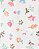 ROMPER INFANTIL MENINA CARTERS BRANCO FLORES - Imagem 2
