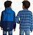 JAQUETA INFANTIL MENINO EDDIE BAUER DUPLA FACE AZUL MARINHO E LISTRADA - Imagem 2