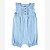 ROMPER INFANTIL MENINA CARTERS AZUL BOTÕES - Imagem 1