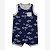 ROMPER INFANTIL MENINO CARTERS REGATA AZUL MARINHO PEIXE - Imagem 1