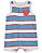 ROMPER INFANTIL MENINO CARTERS REGATA CINZA LISTRAS - Imagem 1
